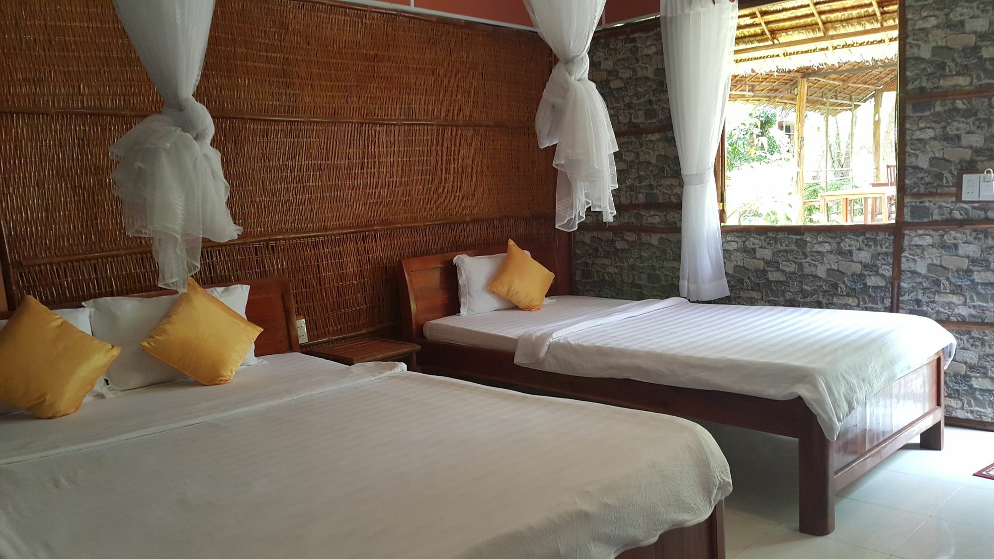 Minh Vuong Village Resort & Restaurant Duong Dong Exterior foto